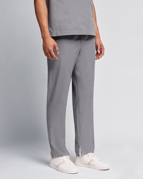 Copper Twill Snap Closure Scrub Pant