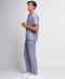 Copper Twill Snap Closure Scrub Pant