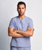Light Copper V-neck Scrub Top