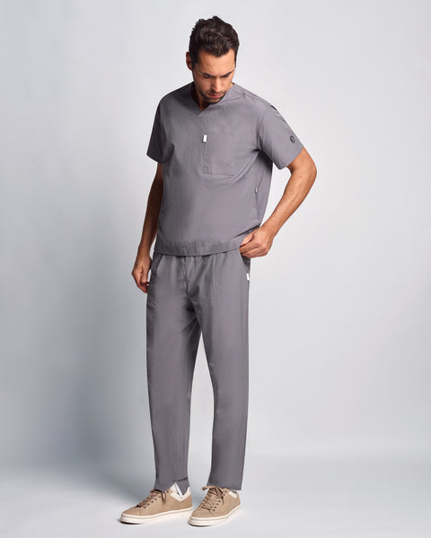 Light Copper Relaxed Scrub Pants