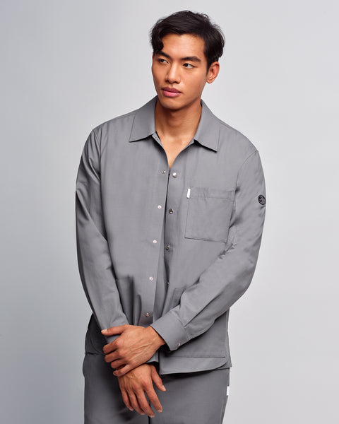 Copper Twill Doctor's Snap shirt