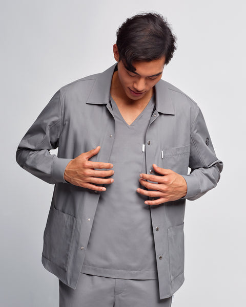 Copper Twill Doctor's Snap shirt