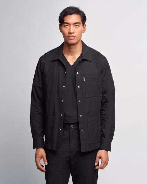 Copper Twill Doctor's Snap Shirt