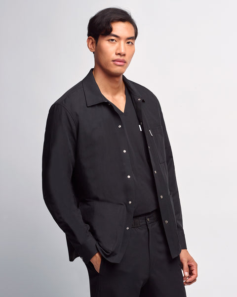 Copper Twill Doctor's Snap Shirt