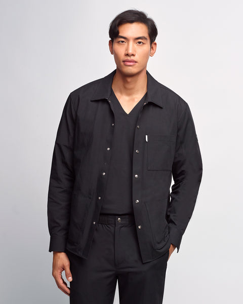 Copper Twill Doctor's Snap Shirt