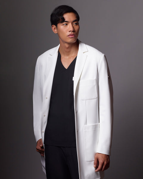 Men s Office Lab Coat L Atelier Forte