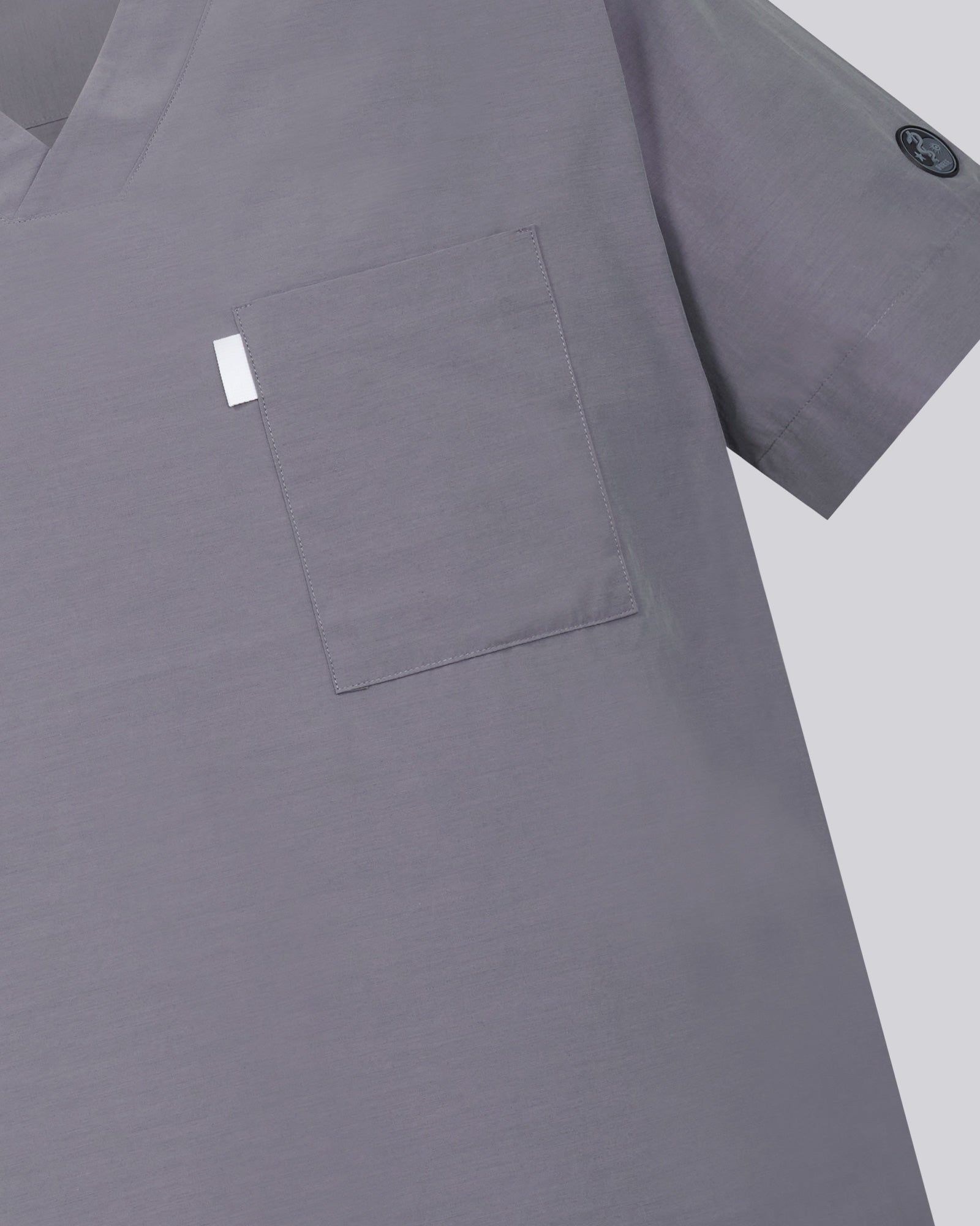 Light Copper V-neck Scrub Top