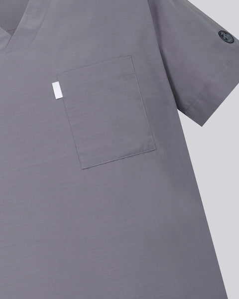 Light Copper V-neck Scrub Top