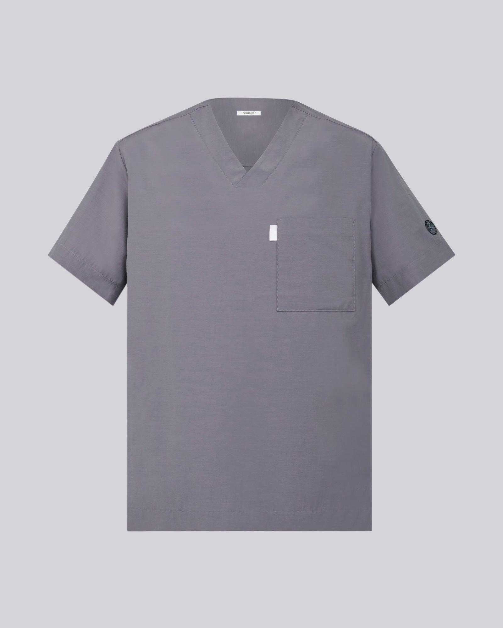 Light Copper V-neck Scrub Top
